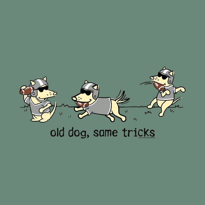 Old Dog Same Tricks - Sweatshirt Pullover Hoodie - Image 4