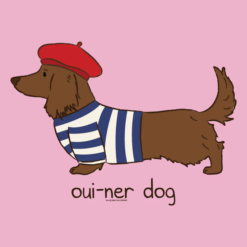 Ouiner Dog - Classic Long-Sleeve T-Shirt - Image 4