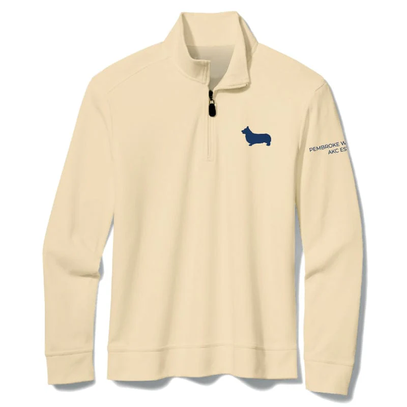 Pembroke Welsh Corgi Embroidered AKC Quarter Zip - Image 13