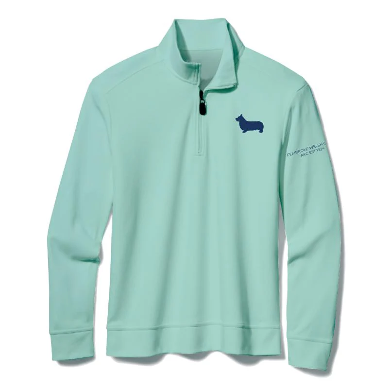 Pembroke Welsh Corgi Embroidered AKC Quarter Zip - Image 16