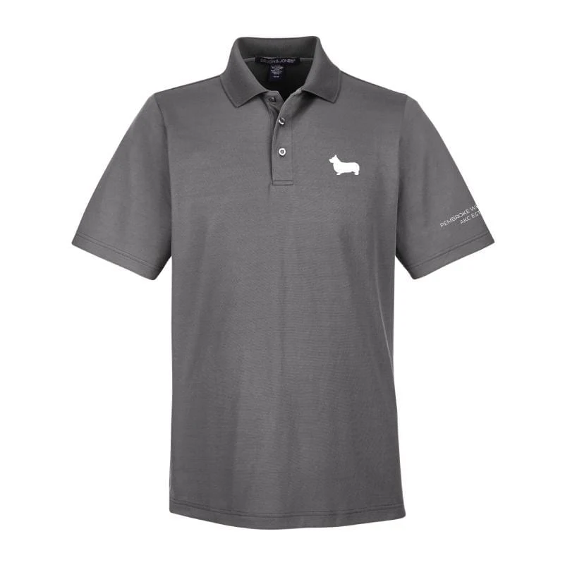 Pembroke Welsh Corgi Embroidered AKC Men's Polo - Image 4