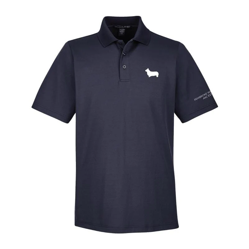 Pembroke Welsh Corgi Embroidered AKC Men's Polo - Image 7