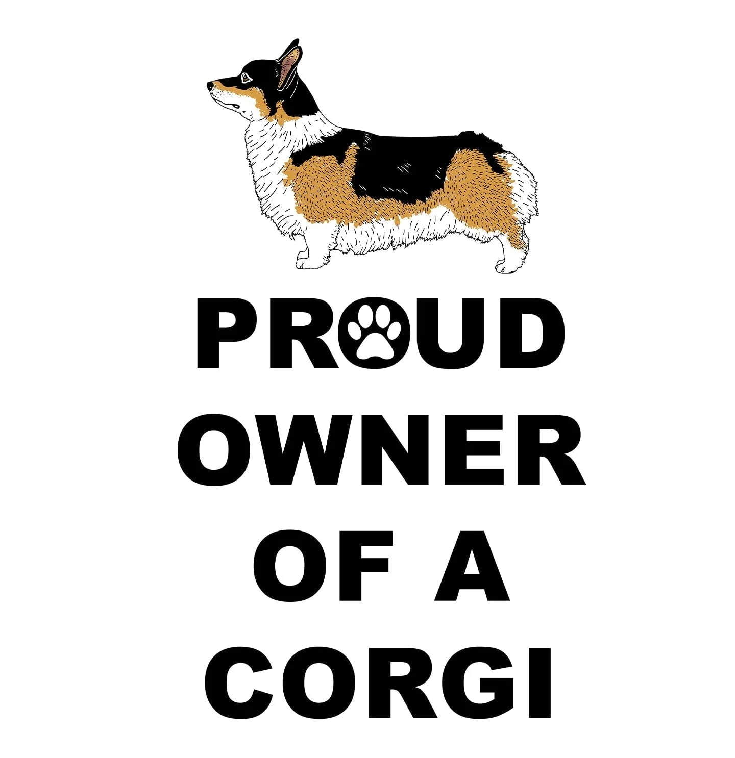 Pembroke Welsh Corgi Proud Owner - Women's V-Neck T-Shirt - Image 2