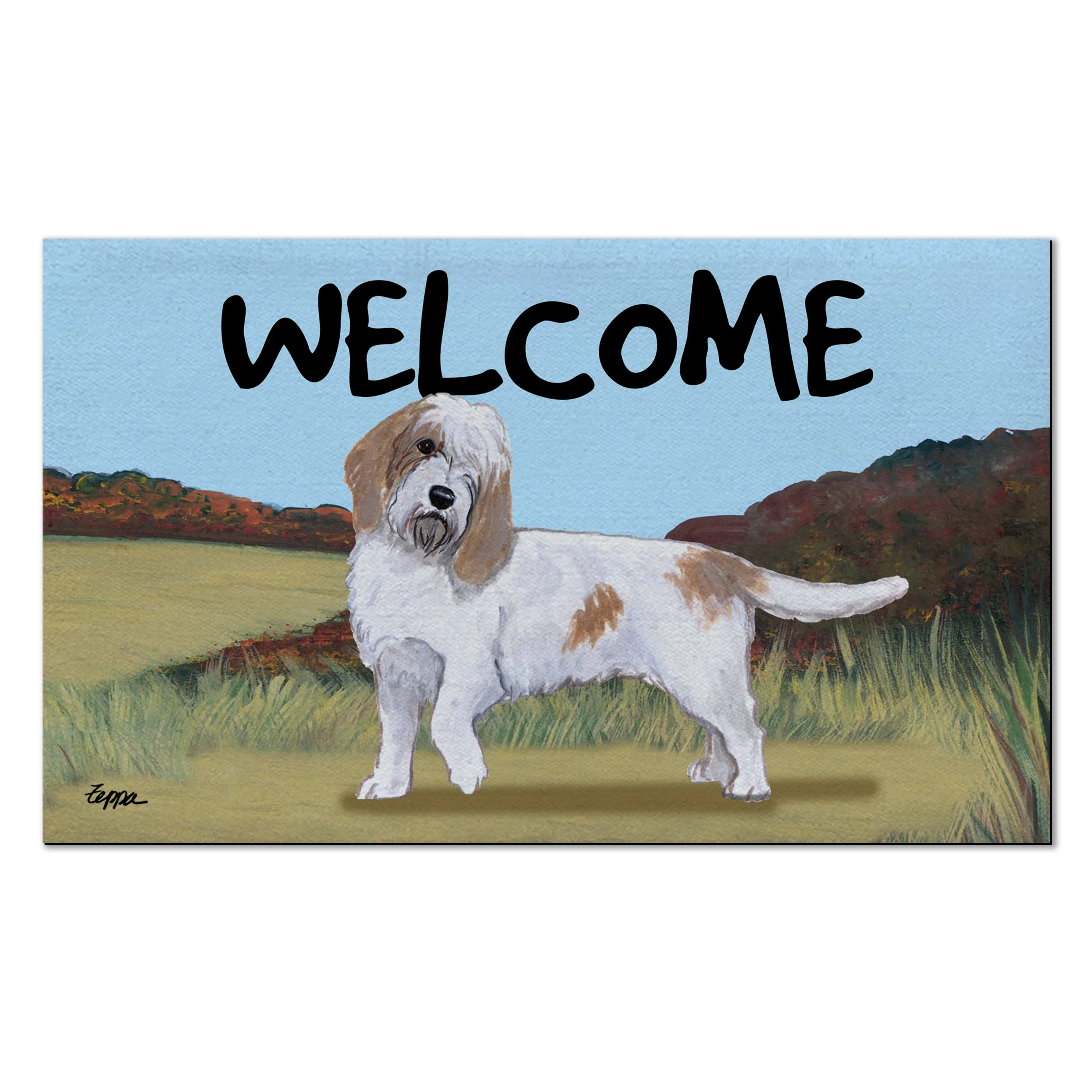 Petite Basset Griffon Vendeen Welcome Mat - Image 6