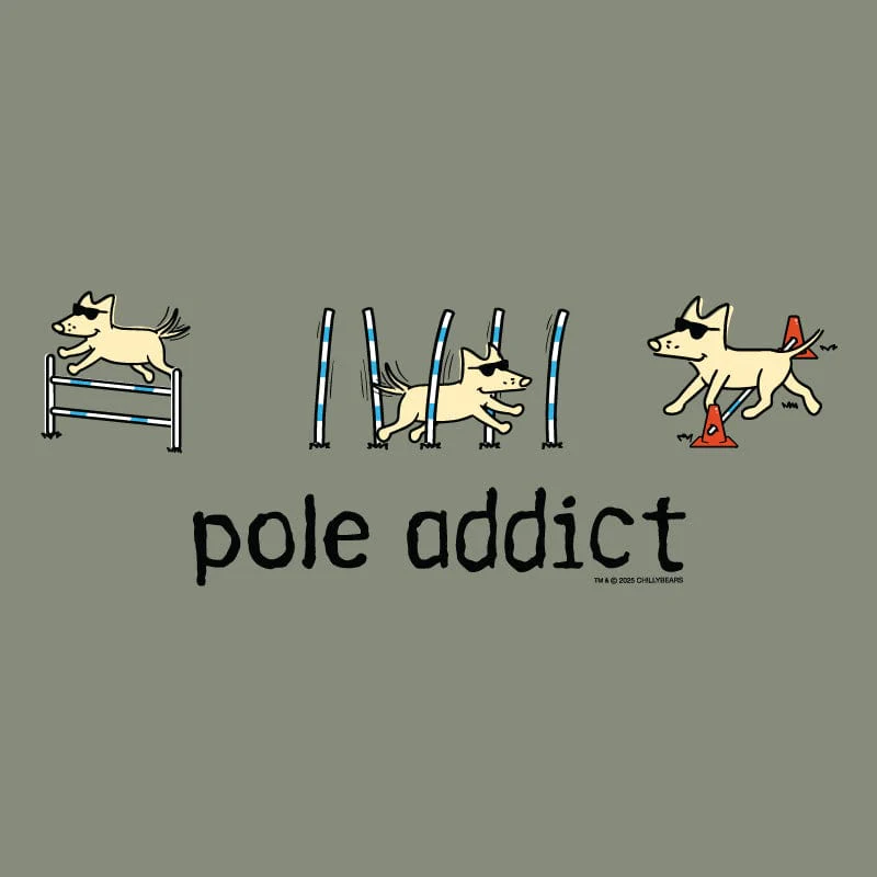 Pole Addict - Ladies Curvy V-Neck Tee - Image 2