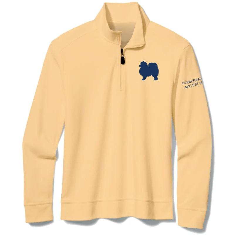 Pomeranian Embroidered AKC Quarter Zip - Image 4