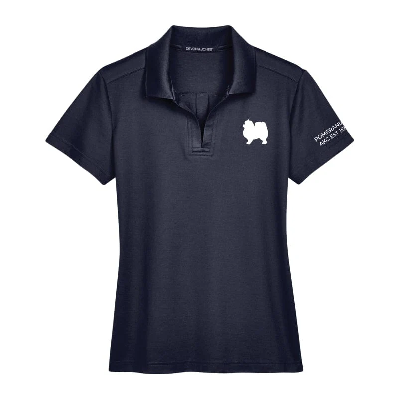 Pomeranian Embroidered AKC Women's Polo - Image 7