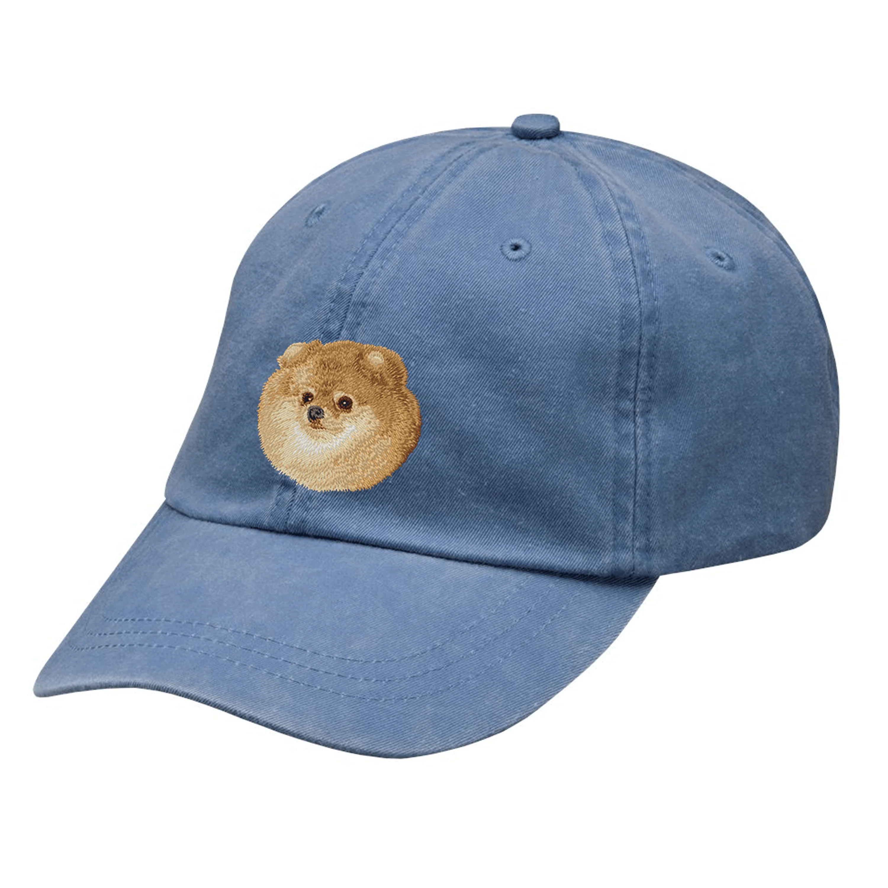 Pomeranian Embroidered Baseball Cap - Image 3