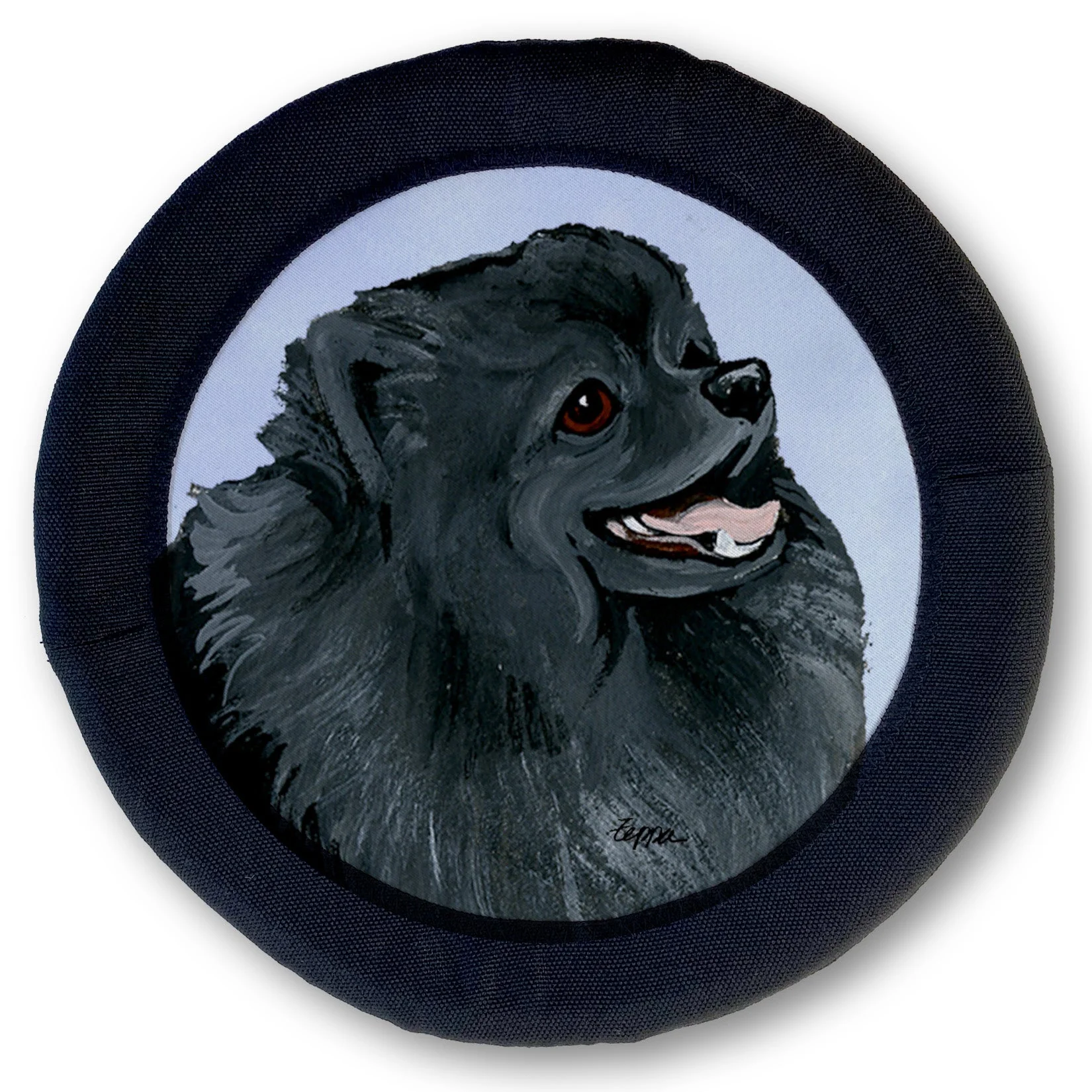 Pomeranian FOTOFRISBY Flying Dog Disc Toy
