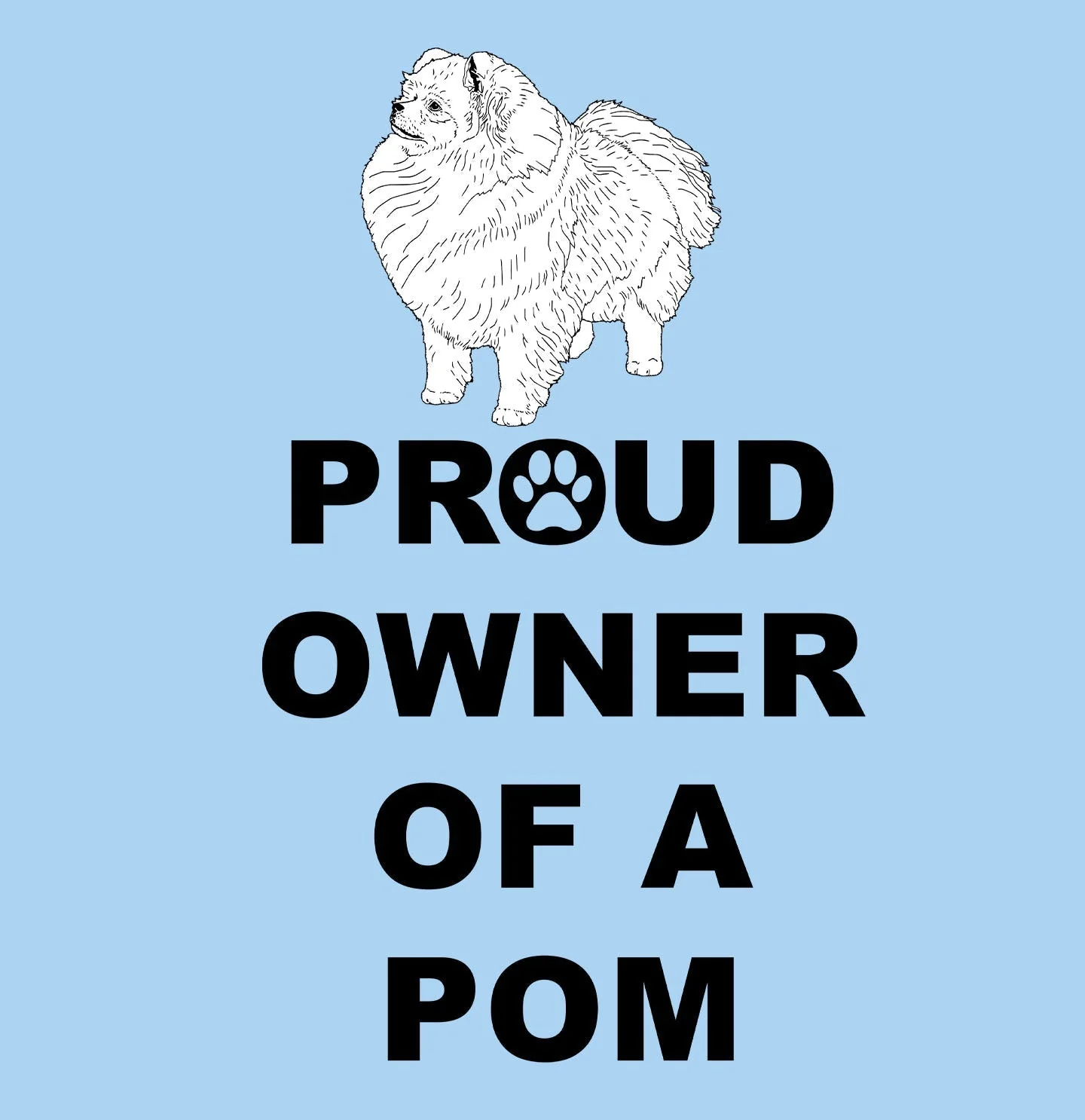 Pomeranian Proud Owner - Adult Unisex T-Shirt - Image 2