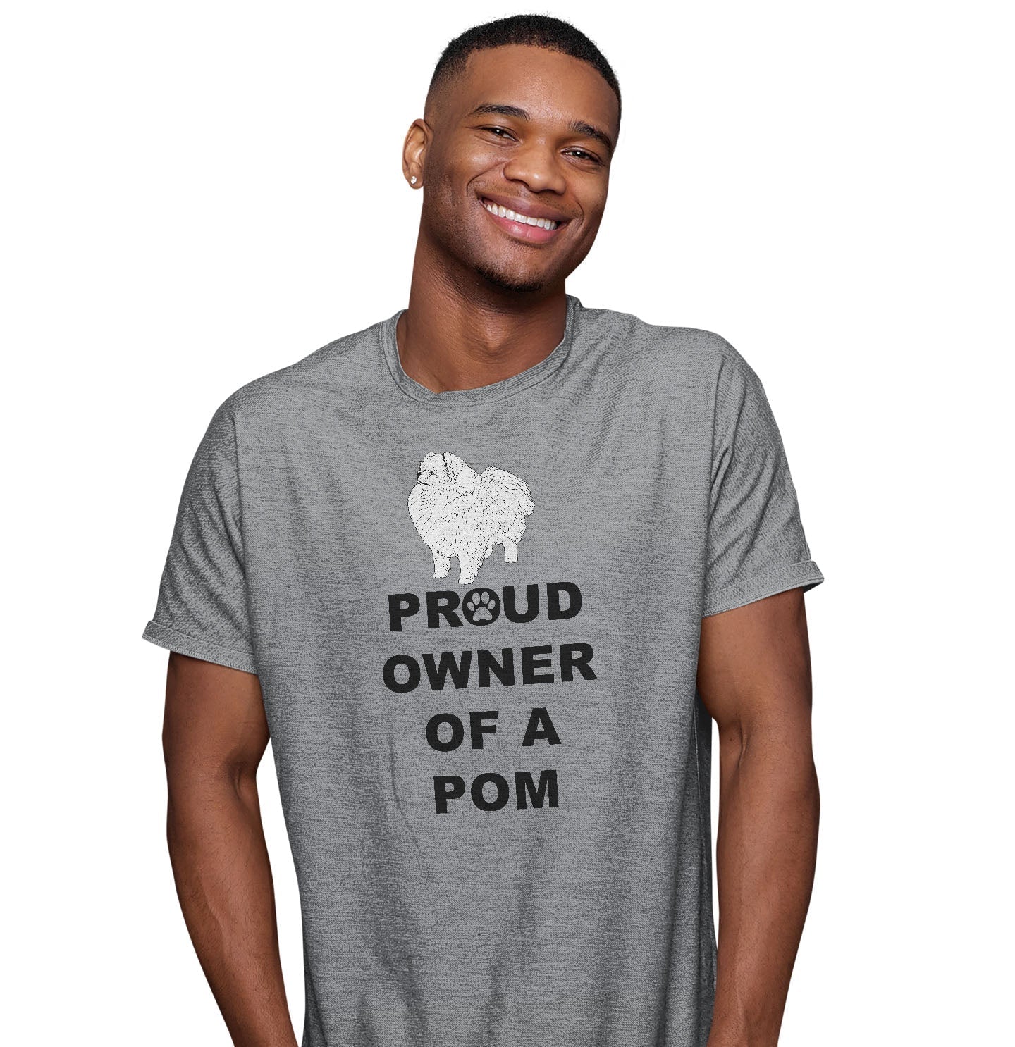 Pomeranian Proud Owner - Adult Unisex T-Shirt - Image 3