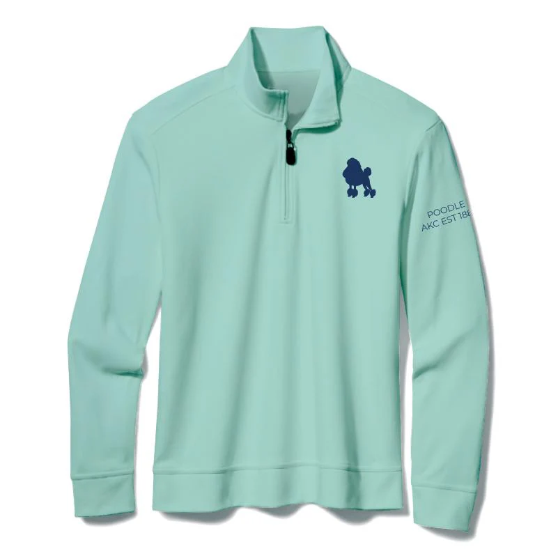 Poodle Embroidered AKC Quarter Zip - Image 4