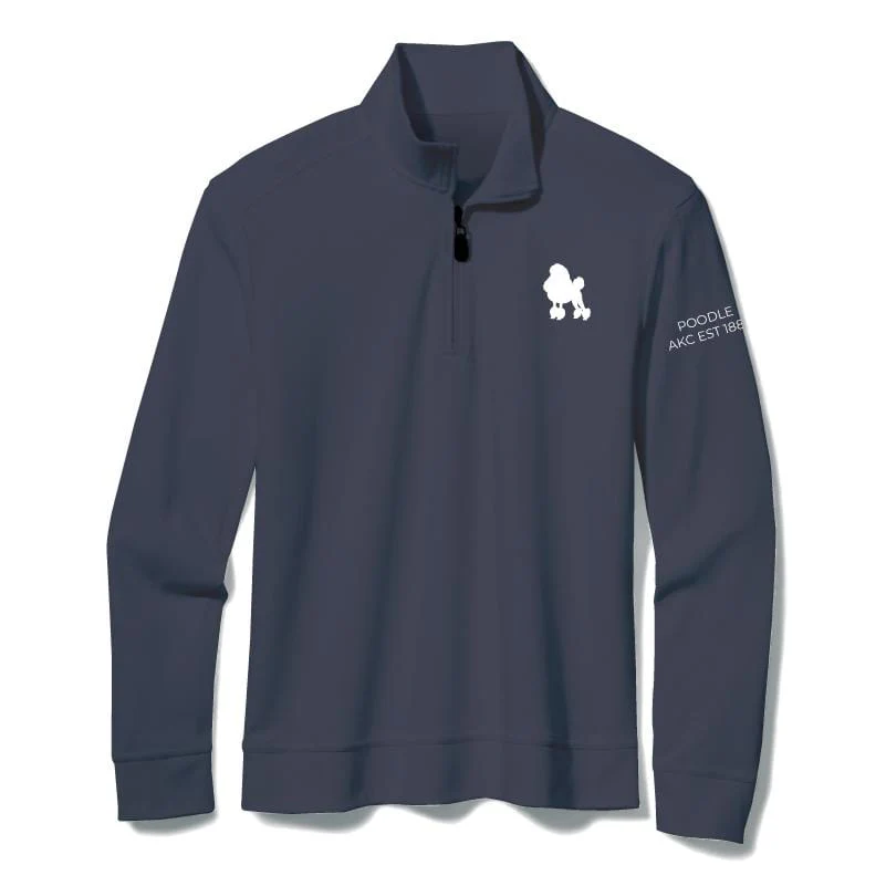 Poodle Embroidered AKC Quarter Zip - Image 7