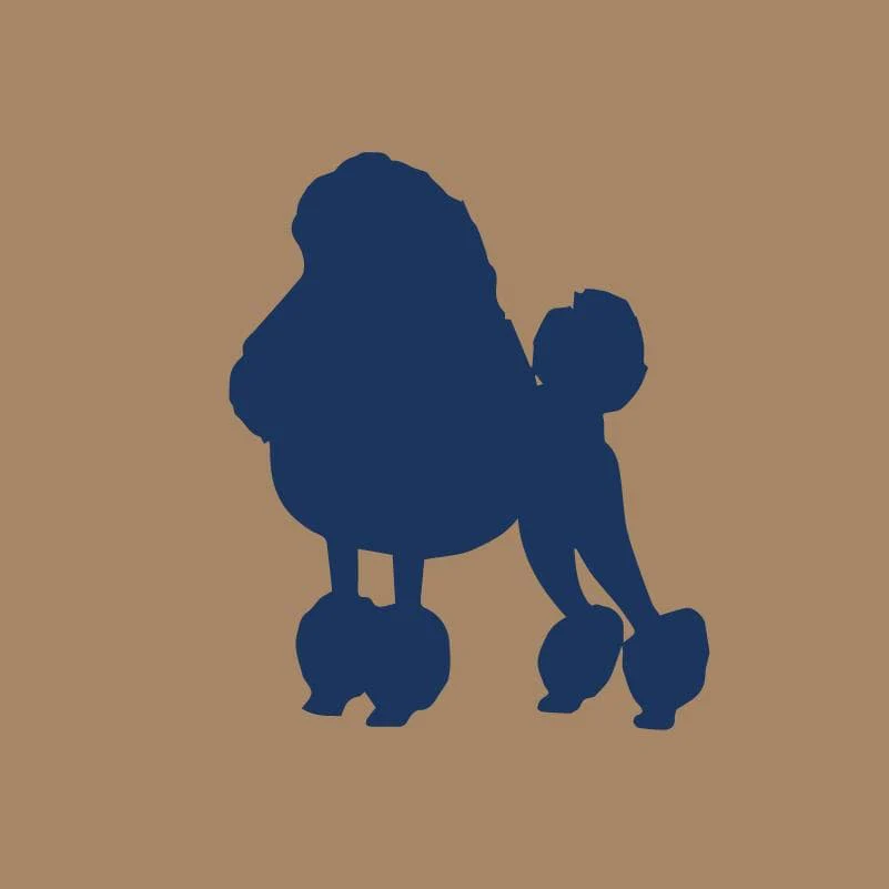 Poodle AKC Embroidered Visor - Image 6