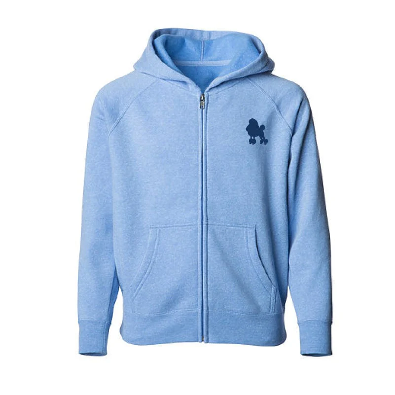Poodle Children's Full Zip Sweatshirt - Image 5