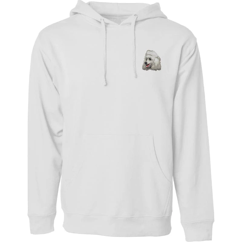 Poodle Embroidered Sweatshirt Hoodie - Image 7
