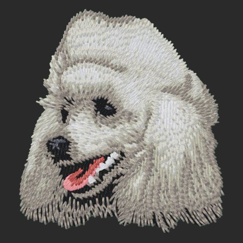 Poodle Embroidered Wearable Blanket - Image 2