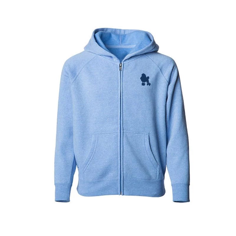 Poodle Toddler Full Zip Sweatshirt - Image 2