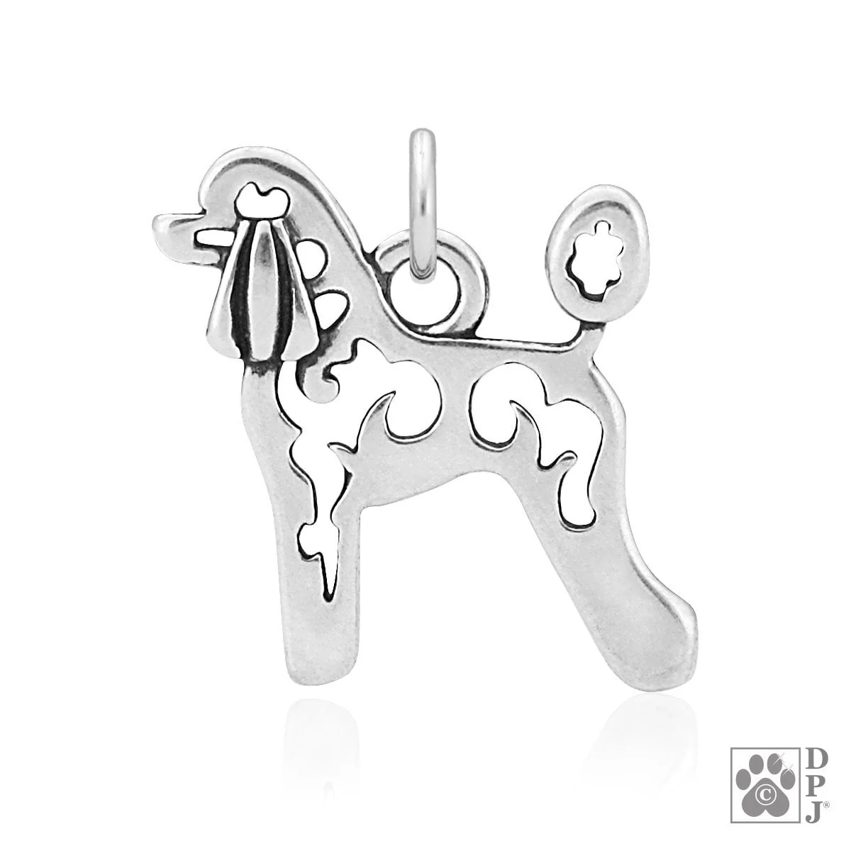 Poodle, Lamb Cut, Body, Pendant