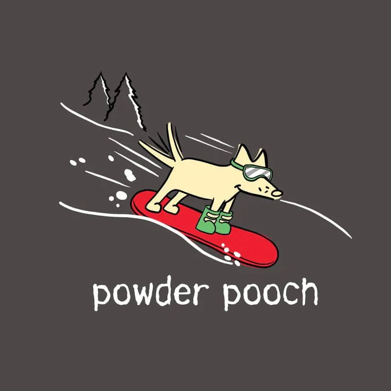 Powder Pooch - Ladies Plus V-Neck Tee - Image 2