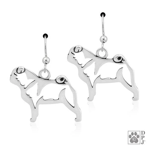 Pug, Body, Earring