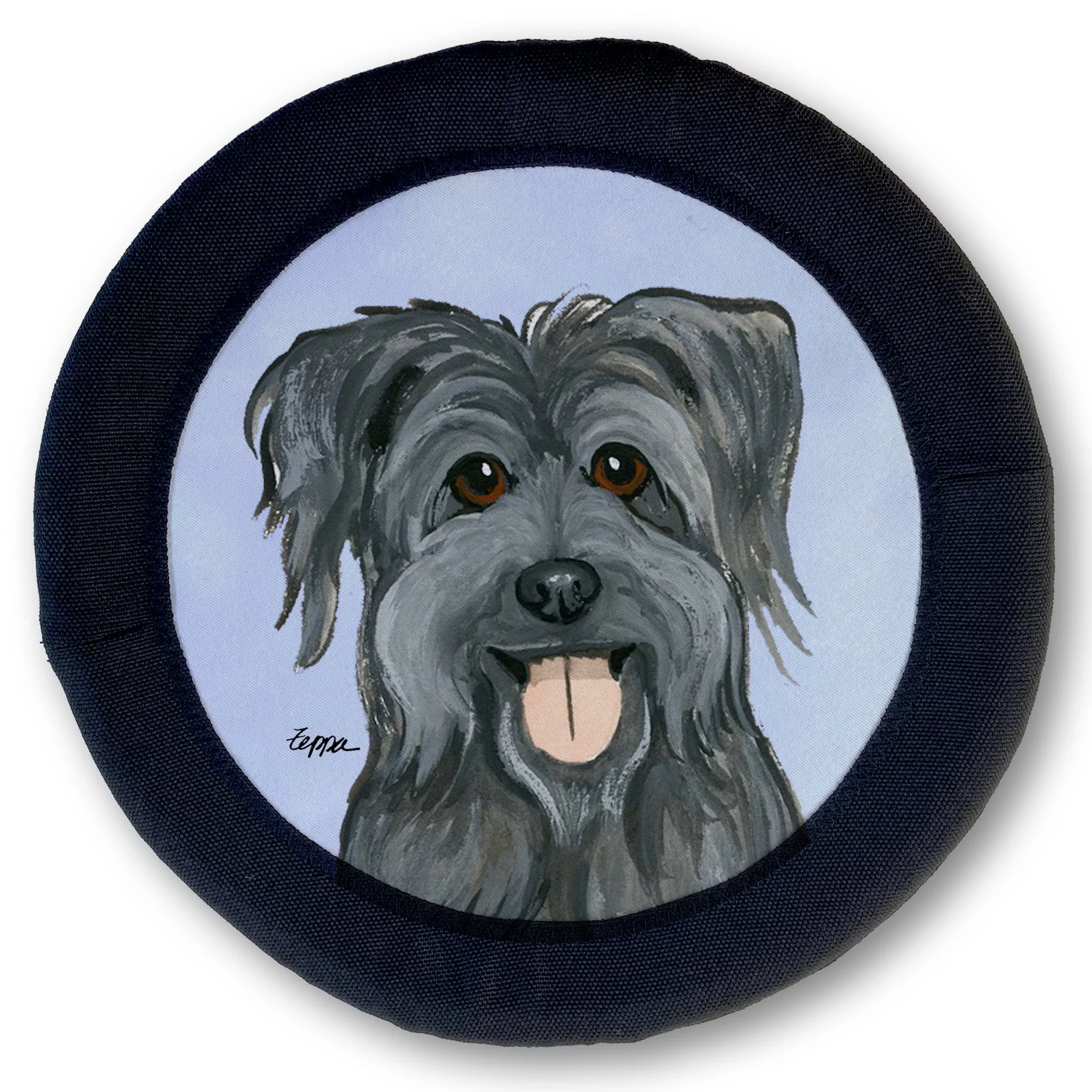 Pyrenean Shepherd  FOTOFRISBY Flying Dog Disc Toy