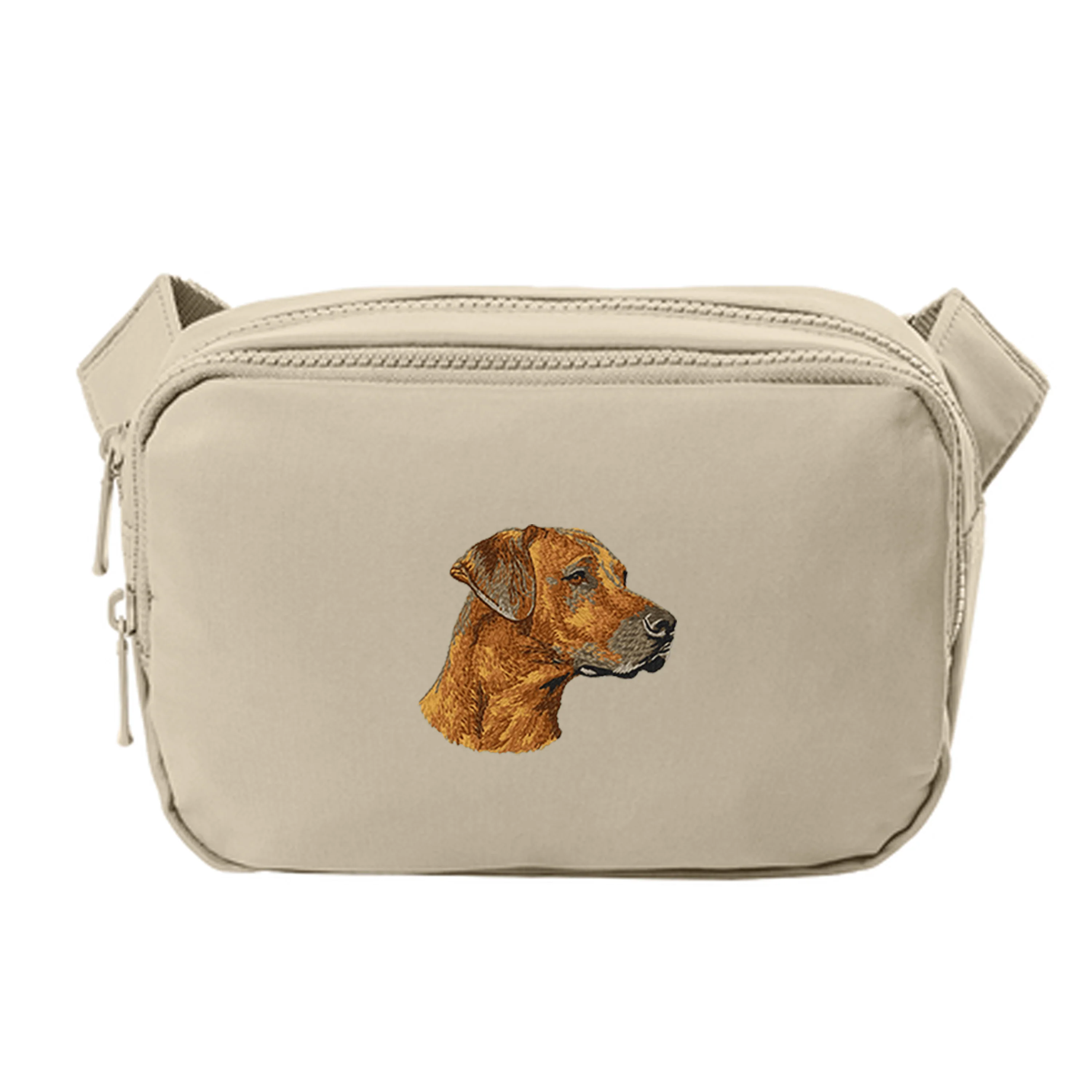 Rhodesian Ridgeback Embroidered Crossbody Bag - Image 3