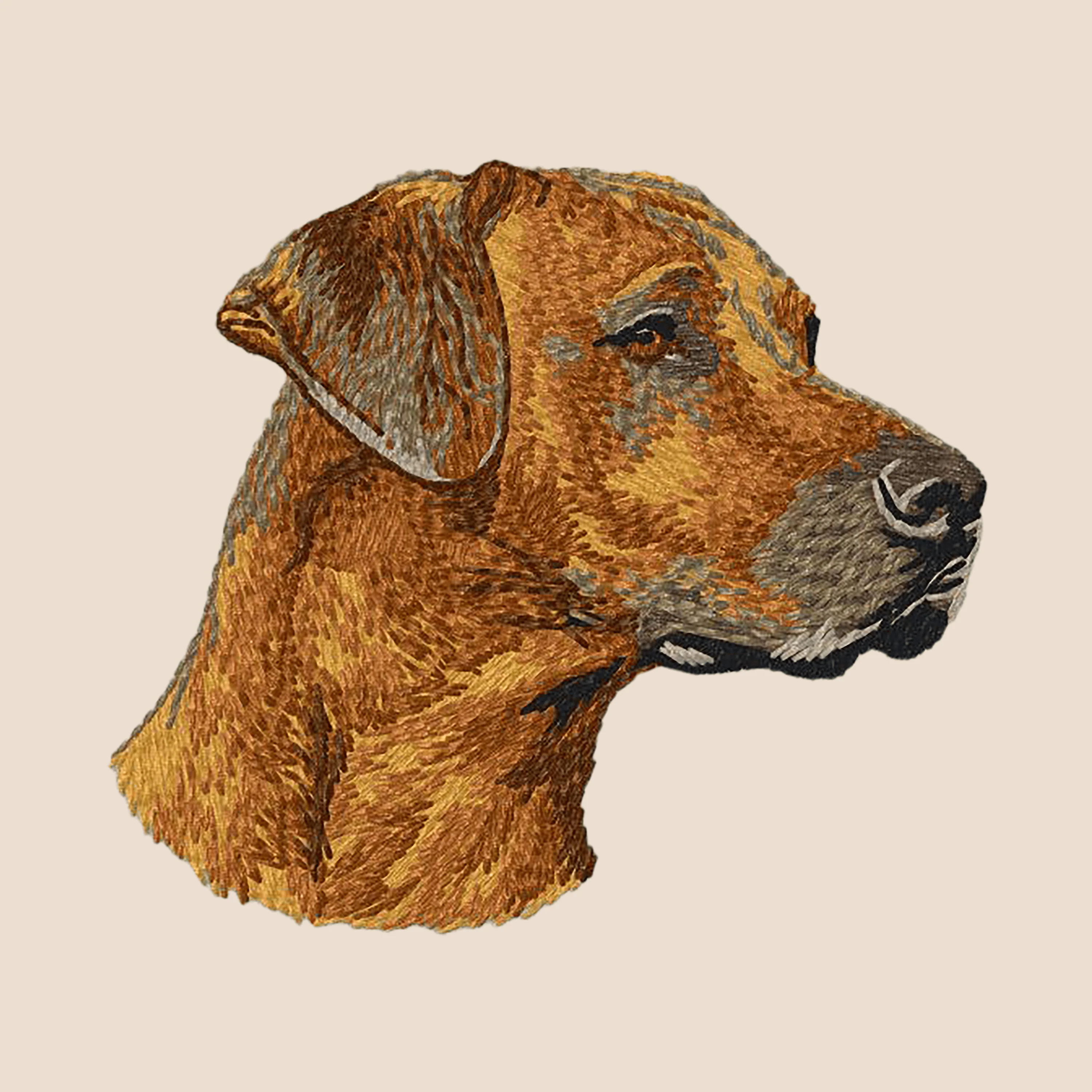 Rhodesian Ridgeback Embroidered Tote - Image 4