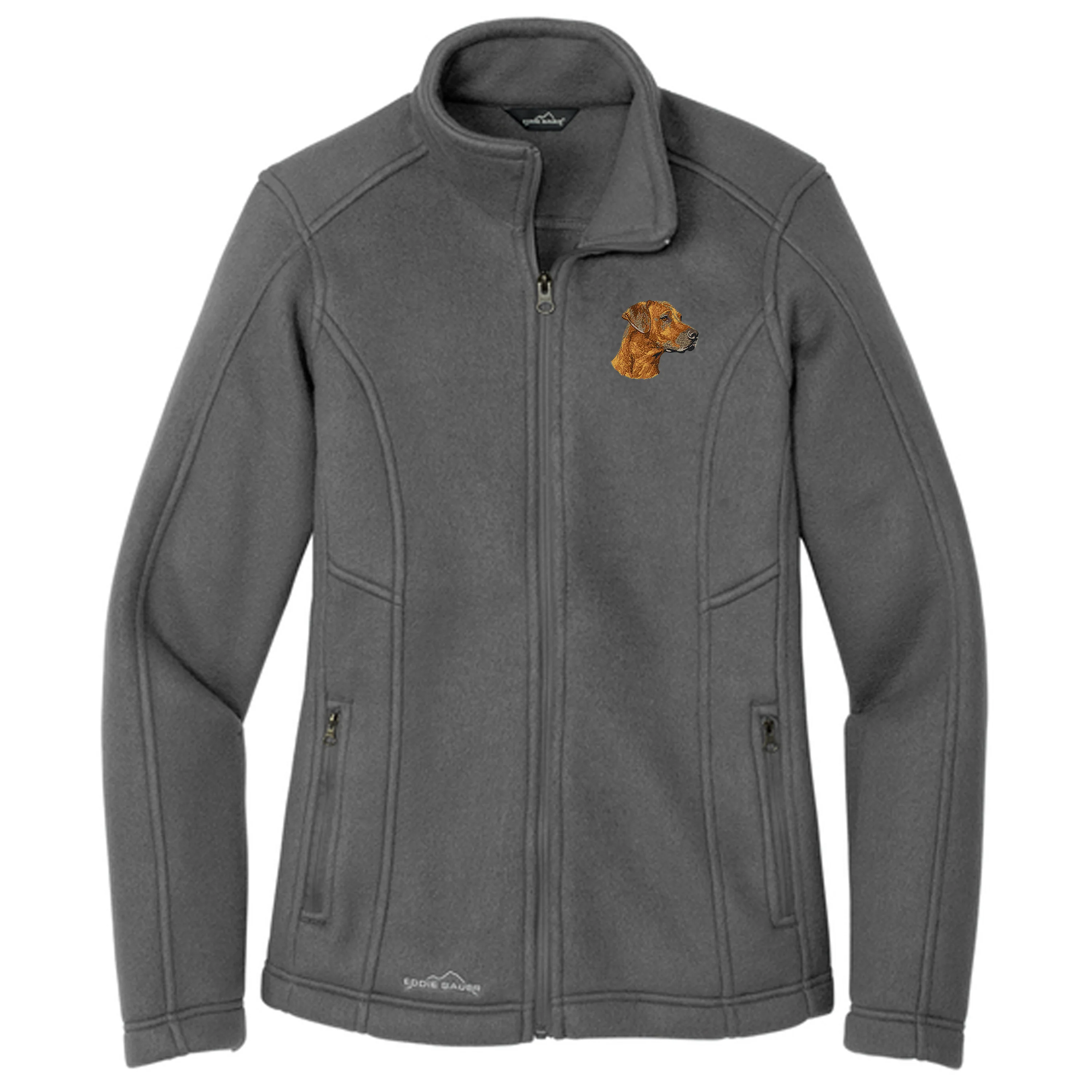 Rhodesian Ridgeback Embroidered Women's Fleece Jacket