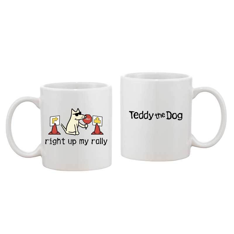 Right Up My Rally - Coffee Mug