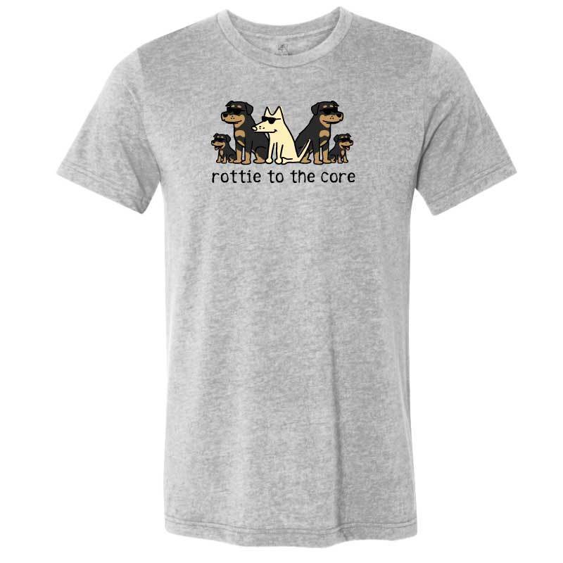 Rottie To The Core  - Lightweight Tee - Image 3