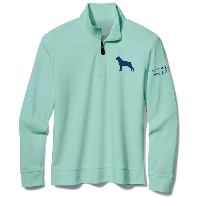 Rottweiler Embroidered AKC Quarter Zip - Image 7