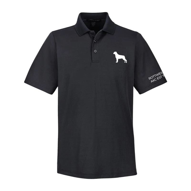 Rottweiler Embroidered AKC Men's Polo