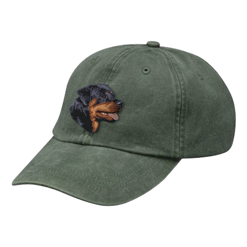 Rottweiler Embroidered Baseball Cap - Image 7