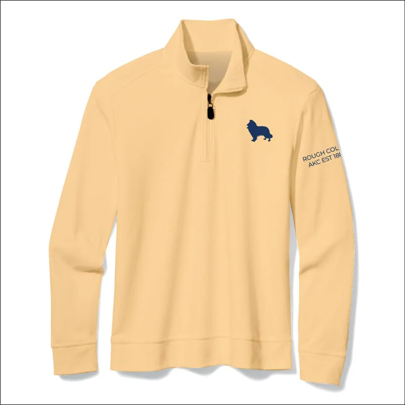 Collie Embroidered AKC Quarter Zip