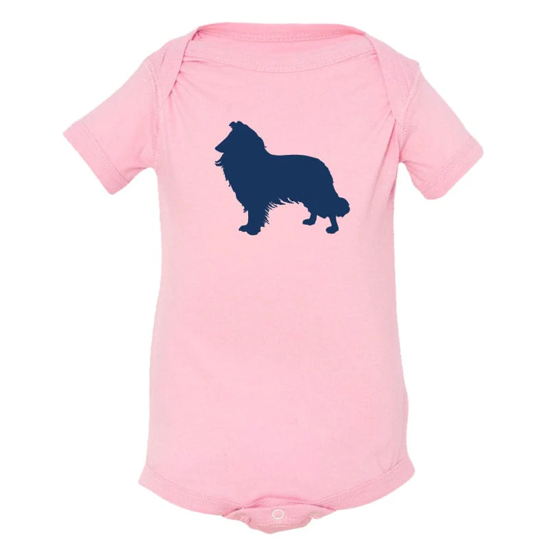 Rough Collie Infant Onesie