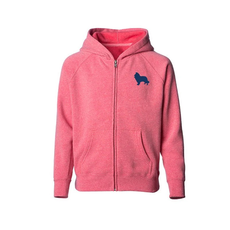 Rough Collie Toddler Full Zip Sweatshirt - Image 5