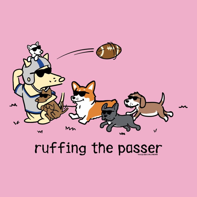 Ruffing the Passer - Classic Long-Sleeve T-Shirt - Image 4