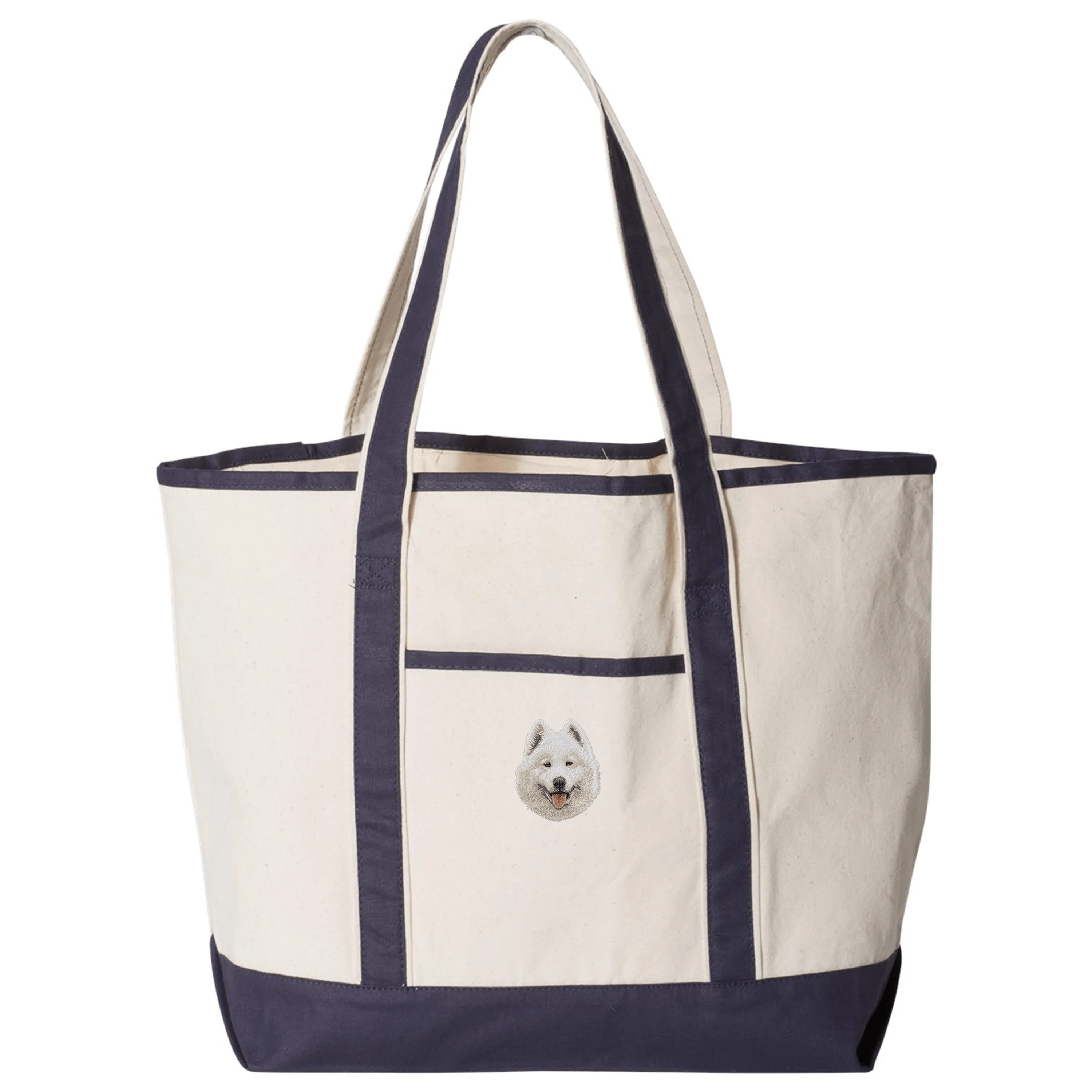 Samoyed Embroidered Tote - Image 3