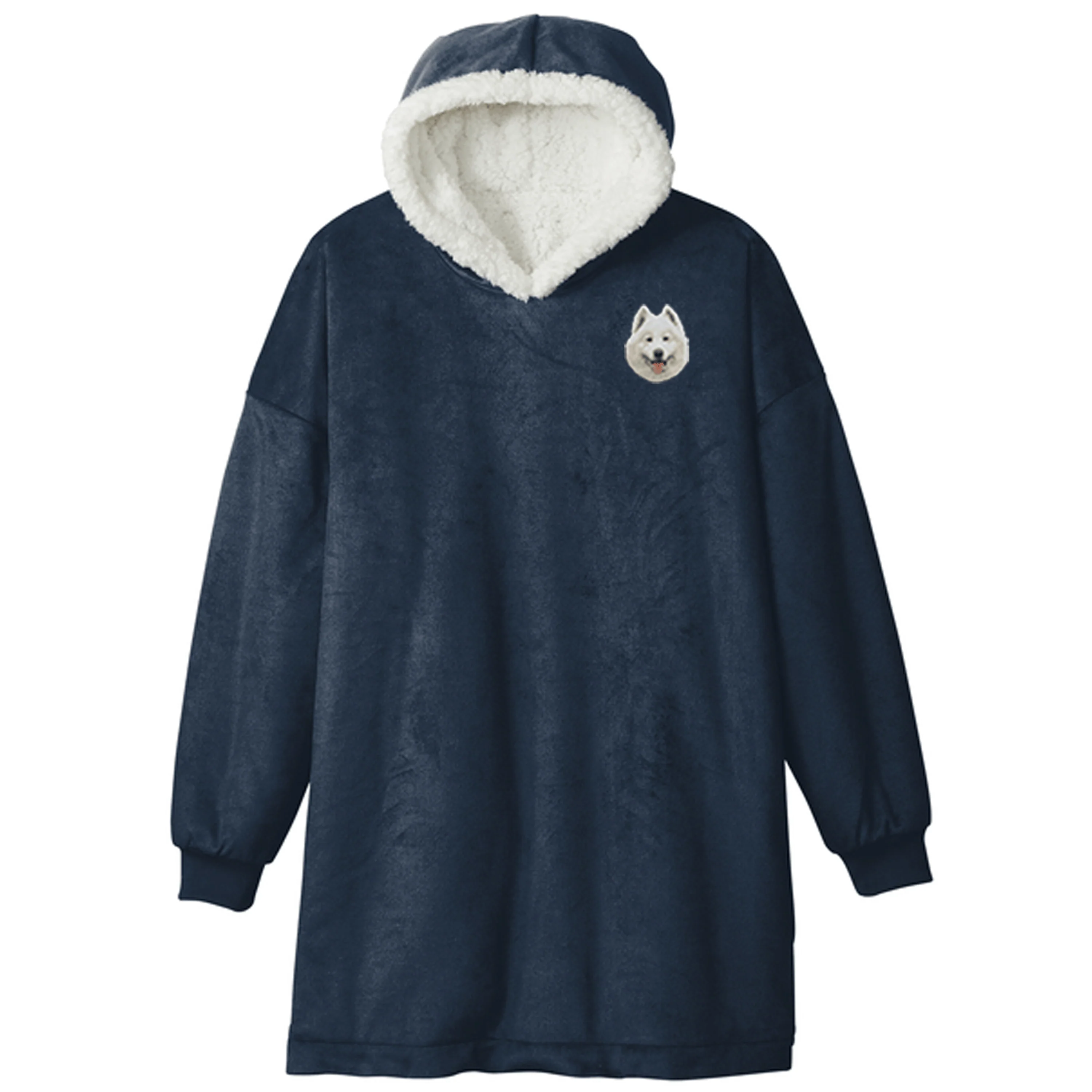 Samoyed Embroidered Wearable Blanket - Image 3