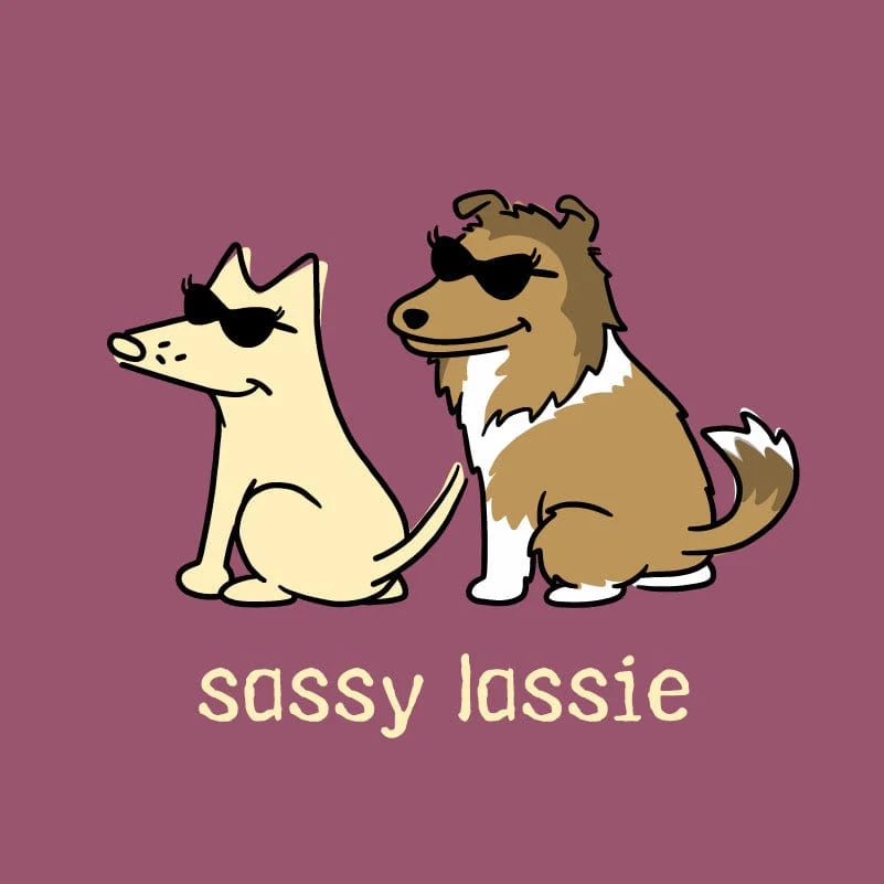 Sassy Lassie - Crewneck Sweatshirt - Image 2