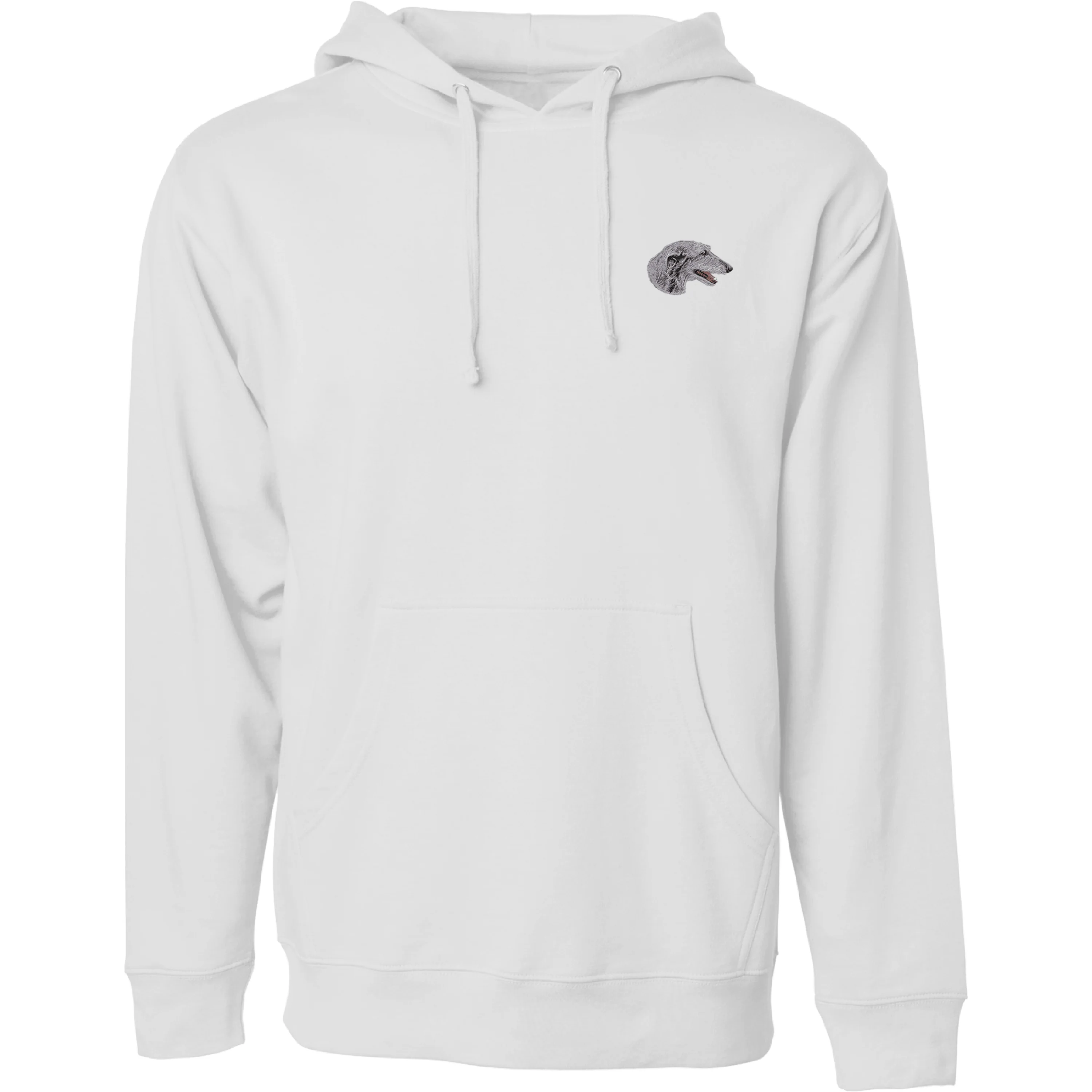 Scottish Deerhound Embroidered Sweatshirt Hoodie - Image 3