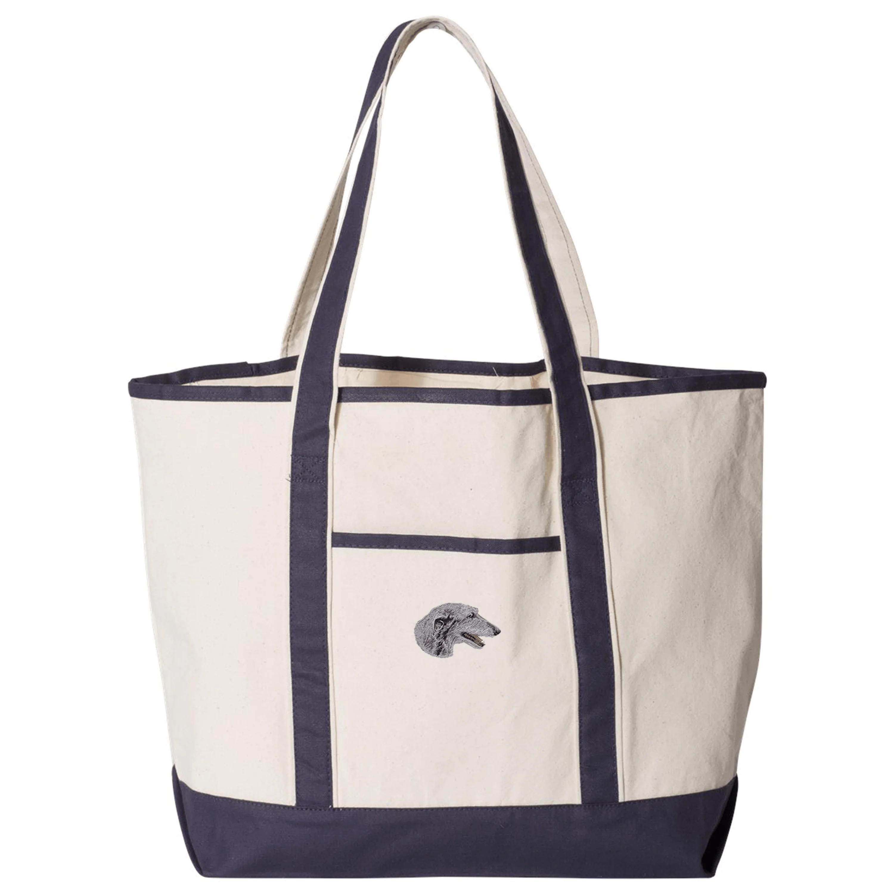 Scottish Deerhound Embroidered Tote - Image 2