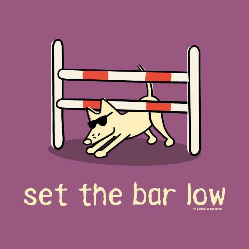 Set The Bar Low - Sweatshirt Pullover Hoodie - Image 2