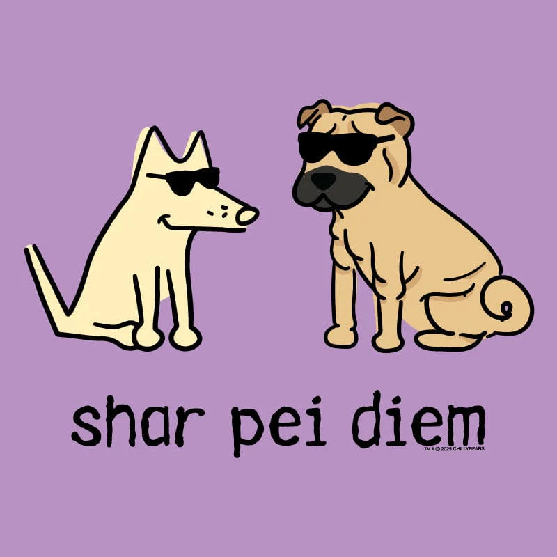 Shar Pei Diem - Ladies T-Shirt V-Neck - Image 2