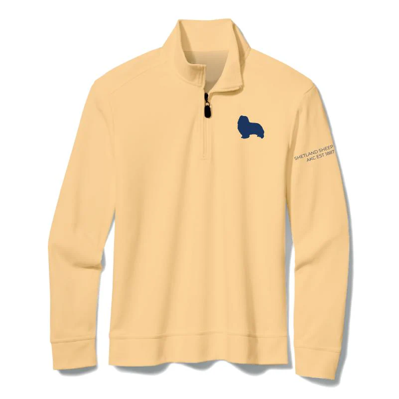 Shetland Sheepdog Embroidered AKC Quarter Zip - Image 4