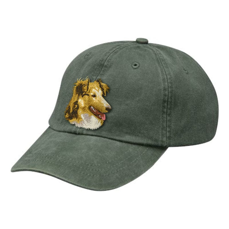 Shetland Sheepdog Embroidered Baseball Cap - Image 7