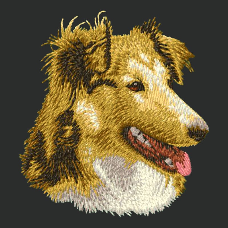 Shetland Sheepdog Embroidered Crossbody Bag - Image 2