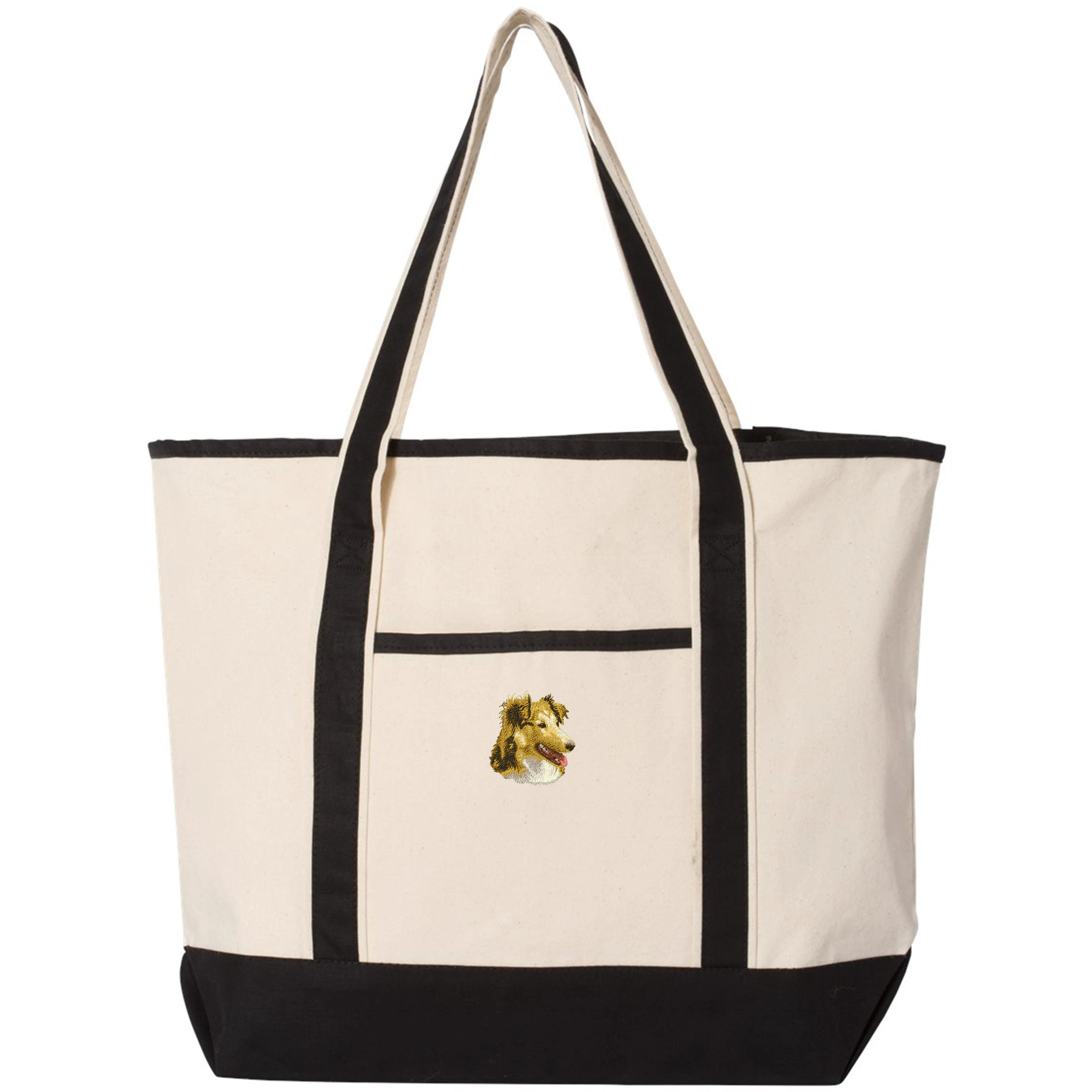 Shetland Sheepdog Embroidered Tote