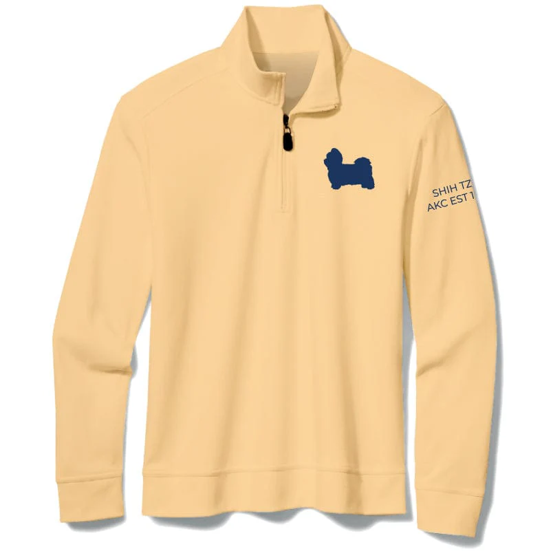 Shih Tzu Embroidered AKC Quarter Zip - Image 7